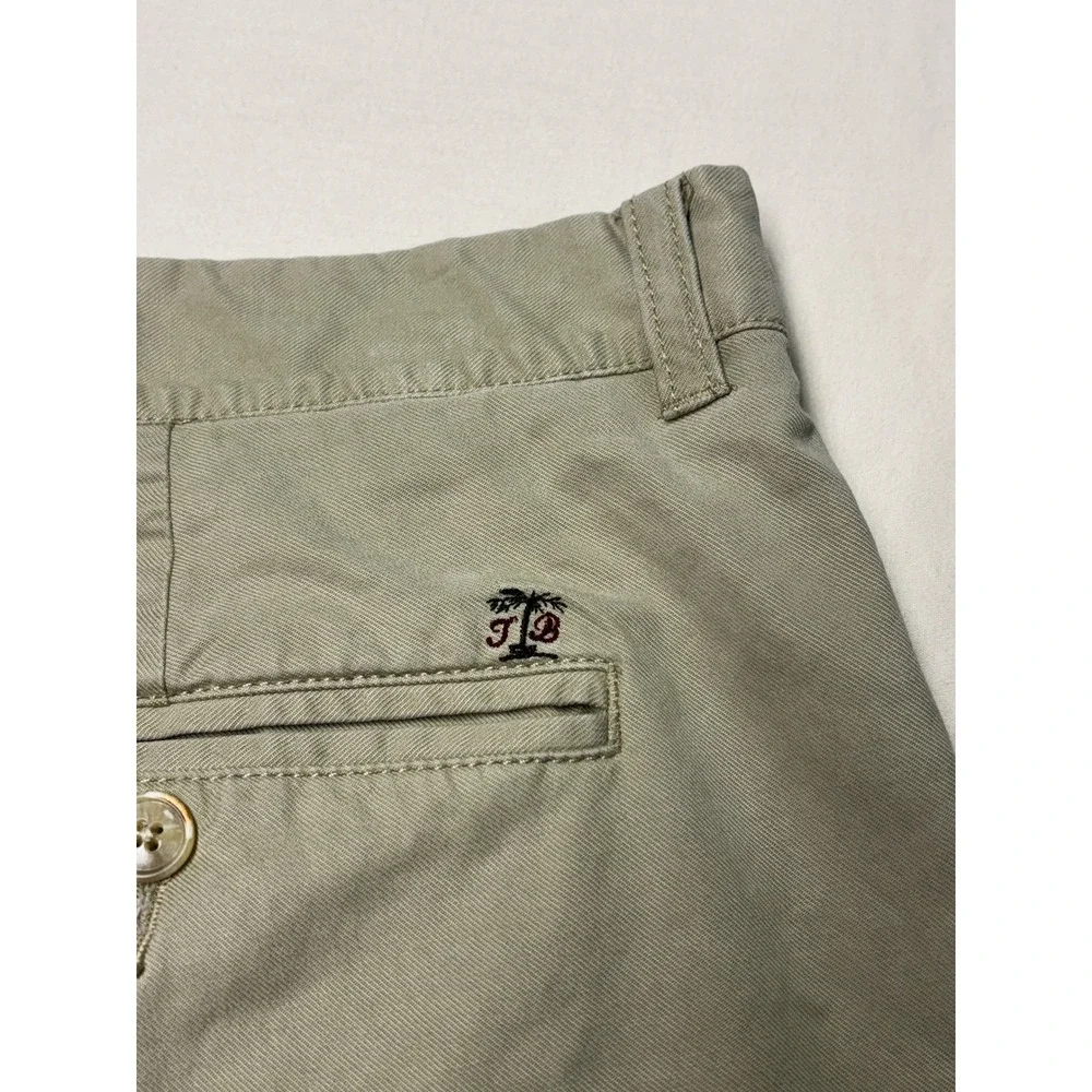 Tommy Bahama Boracay Chino Pants Mens 40X30 Sage Green Cotton Tencel Stretch
